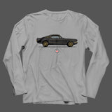 PROJECT SOS MUSTANG SIDE VIEW LONG SLEEVE T-SHIRT