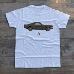 PROJECT SOS MUSTANG (SIDE VIEW) T-SHIRT