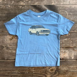 WHITE MK2 FORD ESCORT KIDS T-SHIRT