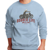 Bobber Life Sky Blue Sweatshirt