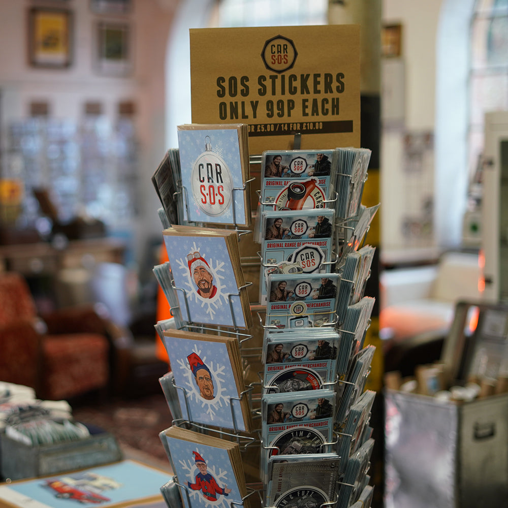 CAR S.O.S 10 MIXED STICKER BUNDLE