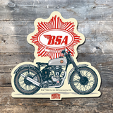 BSA MOTORCYCLE FREE STICKERS