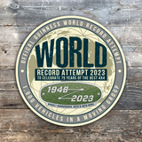 LAND ROVER WORLD RECORD ATTEMPT 2023 STICKERS