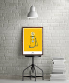 MR ROBINSON'S "PUMPS" ART PRINT