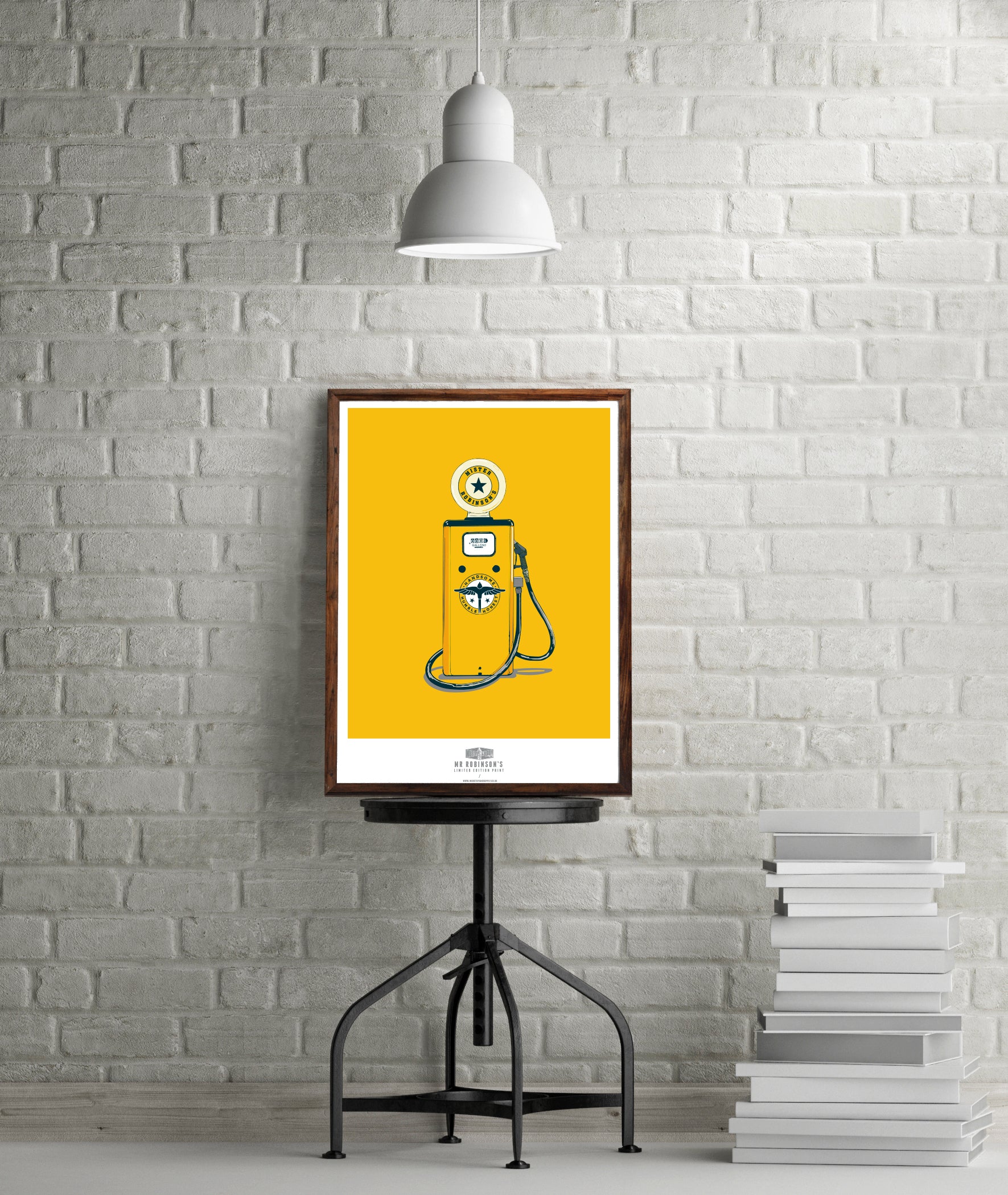 MR ROBINSON'S "PUMPS" ART PRINT