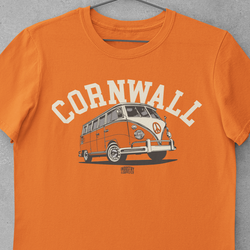 VW BUS CORNWALL KIDS T-SHIRT