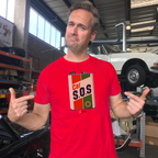 CAR S.O.S. CASTROL GTX PARODY T-SHIRT