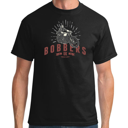 Bobbers UK Black T-Shirt