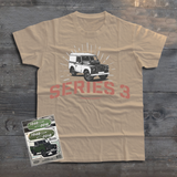 UTILITY LAND ROVER SERIES III T-SHIRT