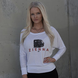 ZIENNA UTILITY LONG SLEEVE T-SHIRT (WITH WAIST)