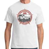 FIREPOWER SHOW LAND ROVER FORWARD CONTROL 101 T-SHIRT