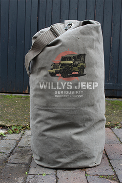 WILLYS JEEP ARMY SURPLUS KIT BAGS - USED CONDITION