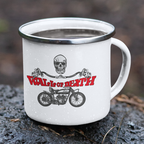 MOTORBIKE ENAMEL MUG