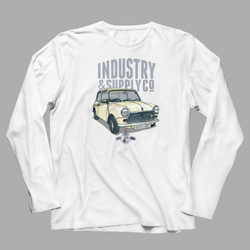 WHITE MINI MK3 LONG SLEEVE T-SHIRT