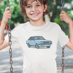 BLUE MK2 FORD ESCORT KIDS T-SHIRT