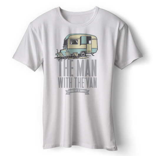 White van shop man t shirt