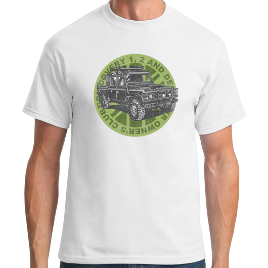 OWNER'S CLUB DEFENDER 110 DOUBLE CAB PICKUP T-SHIRT