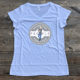 "THE CARS FETCH PEOPLE TOGETHER" LADIES V-NECK T-SHIRT