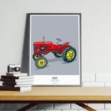 1950 MASSEY HARRIS TRACTOR ART PRINT