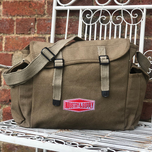ARMY SURPLUS INDUSTRY & SUPPLY ADVENTURE BAG (NOT ISSUED)