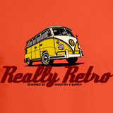REALLY RETRO VW BUS LONG SLEEVE T-SHIRT