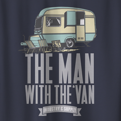 THE MAN WITH THE VAN T-SHIRT