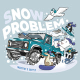 LIZARDILLO SNOW PROBLEM KIDS HOODIE