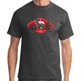 Two Bolts Motorcycles Honda T-Shirt Dark Grey