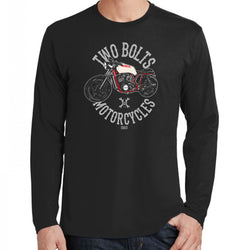 Two Bolts Motorcycles Long Sleeve T-Shirt Black