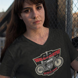 WALL OF DEATH LADIES V-NECK T-SHIRT