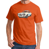 ford escort mk1 rs2000 orange t-shirt