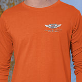 CAF UK WING (FRONT & BACK PRINT) LONG SLEEVE T SHIRT