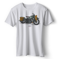 HD 1942 WLA MOTORCYCLE T-SHIRT