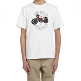 Two Bolts Motorcycles Kids T-Shirt White